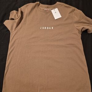 Jordan Men's Brown T-Shirt